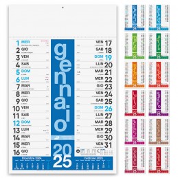 Calendario Olandese Colors