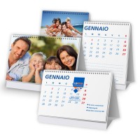 Calendari da tavolo totalmente personalizzati